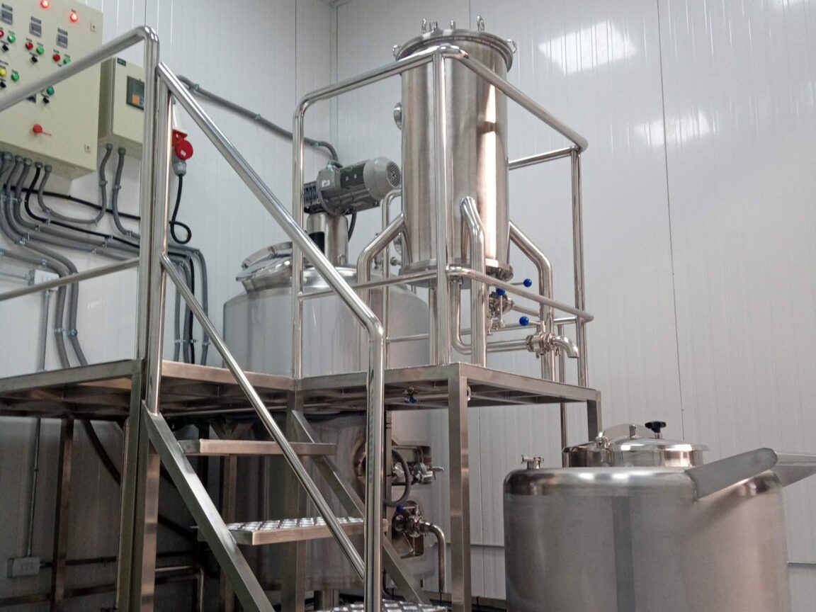 Planta Fermentación Bio-Reactor 500L